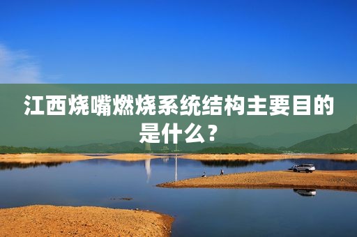 江西烧嘴燃烧系统结构主要目的是什么？