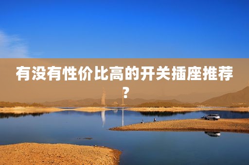 有没有性价比高的开关插座推荐？