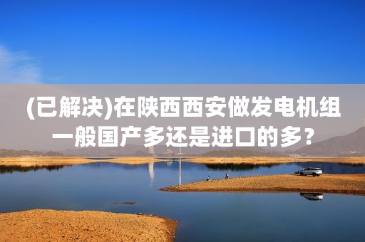 (已解决)在陕西西安做发电机组一般国产多还是进口的多？