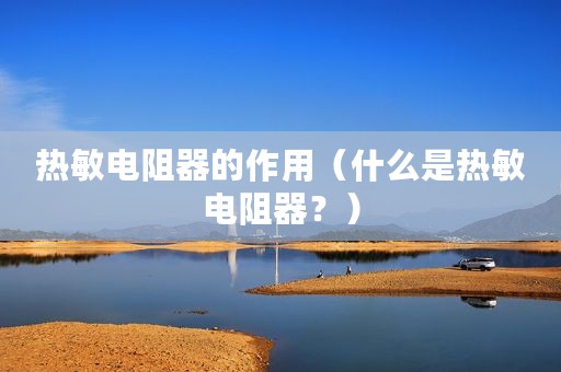 热敏电阻器的作用（什么是热敏电阻器？）