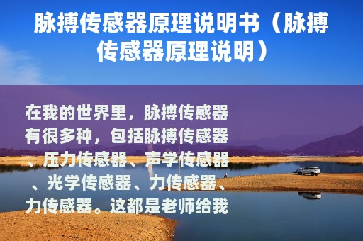 脉搏传感器原理说明书（脉搏传感器原理说明）
