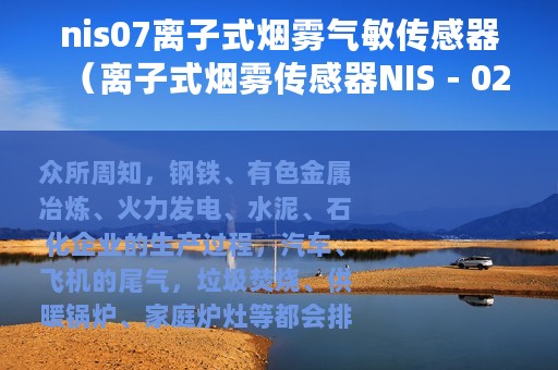 nis07离子式烟雾气敏传感器（离子式烟雾传感器NIS－02C用于检测烟尘浊度）