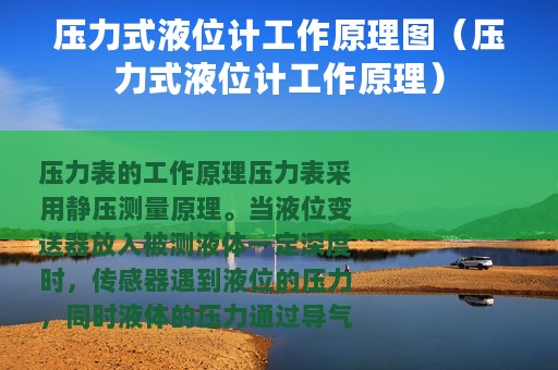 压力式液位计工作原理图（压力式液位计工作原理）