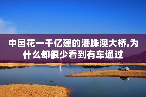 中国花一千亿建的港珠澳大桥,为什么却很少看到有车通过