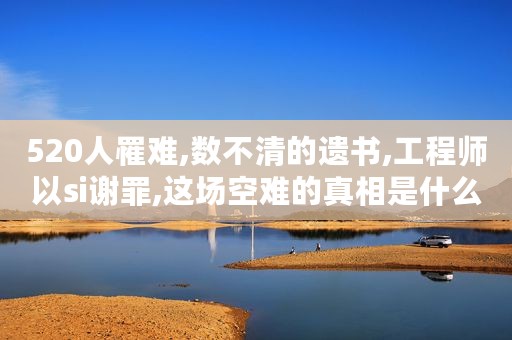 520人罹难,数不清的遗书,工程师以si谢罪,这场空难的真相是什么