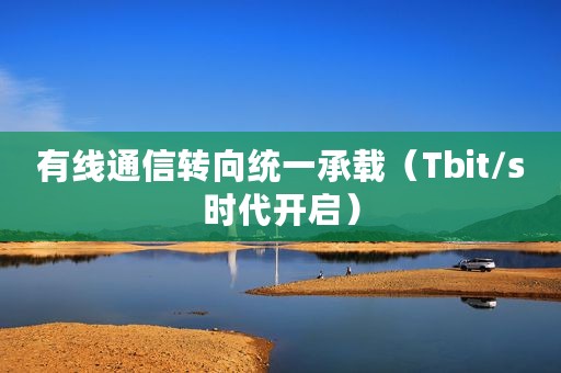 有线通信转向统一承载（Tbit/s时代开启）