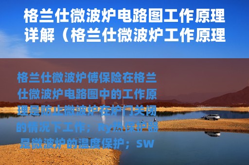 格兰仕微波炉电路图工作原理详解（格兰仕微波炉工作原理电路图分析）
