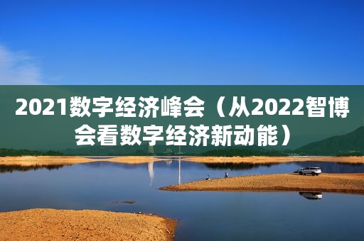 2021数字经济峰会（从2022智博会看数字经济新动能）
