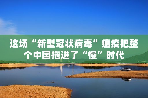 这场“新型冠状病毒”瘟疫把整个中国拖进了“慢”时代