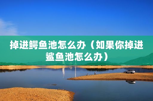 掉进鳄鱼池怎么办（如果你掉进鲨鱼池怎么办）