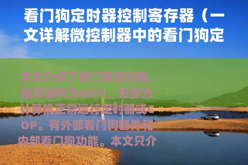 看门狗定时器控制寄存器（一文详解微控制器中的看门狗定时器）