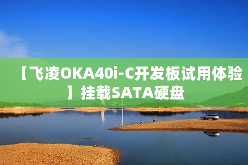 【飞凌OKA40i-C开发板试用体验】挂载SATA硬盘