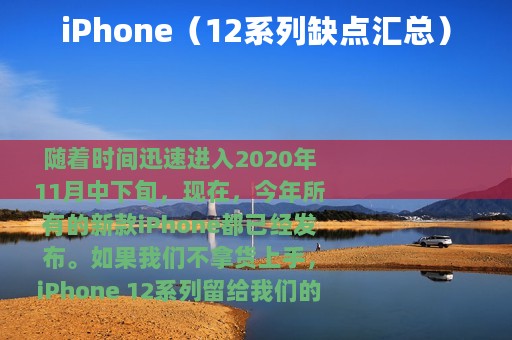 iPhone（12系列缺点汇总）