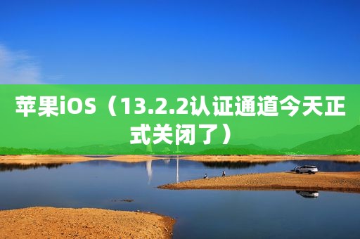 苹果iOS（13.2.2认证通道今天正式关闭了）