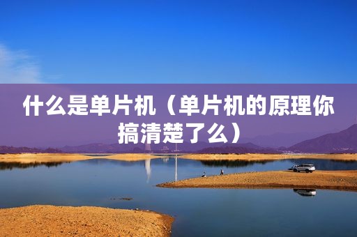 什么是单片机(单片机的原理你搞清楚了么) 什么是单片机(单片机的原理你搞清楚了么)
