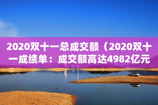 2020双十一总成交额（2020双十一成绩单：成交额高达4982亿元）