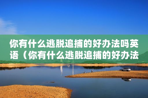 你有什么逃脱追捕的好办法吗英语（你有什么逃脱追捕的好办法吗）