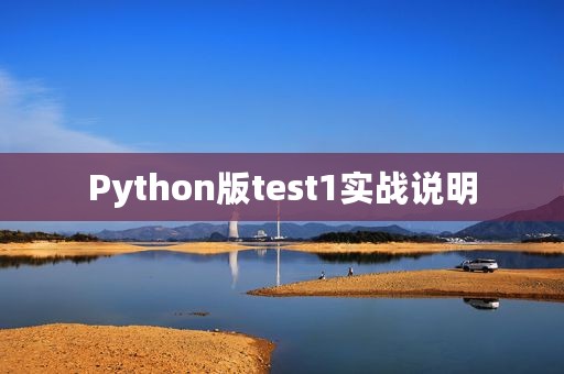 Python版test1实战说明