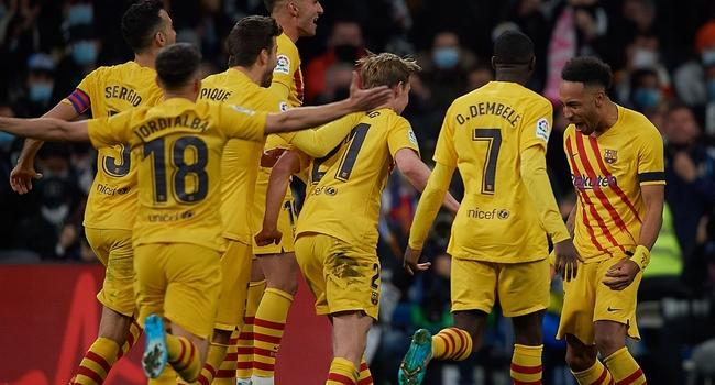 巴萨客场4比0大胜皇马比分（巴萨客场4比0大胜皇马）