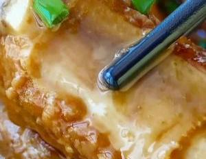 酱豆腐炖排骨（酱汁排骨豆腐,好香啊）