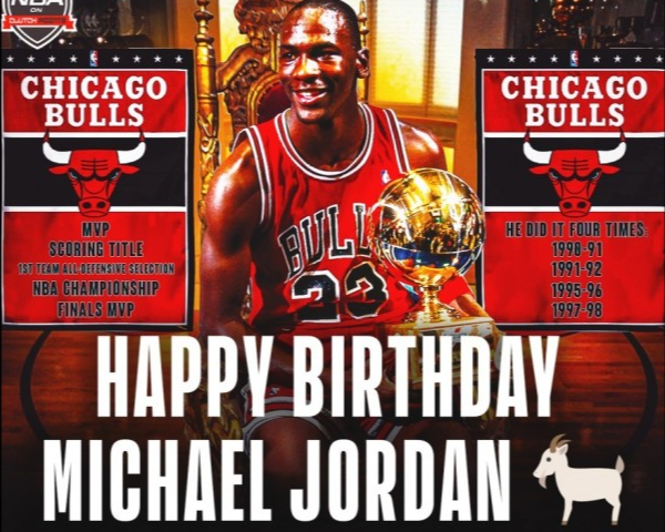 乔丹生日是几月几号（乔丹生日）