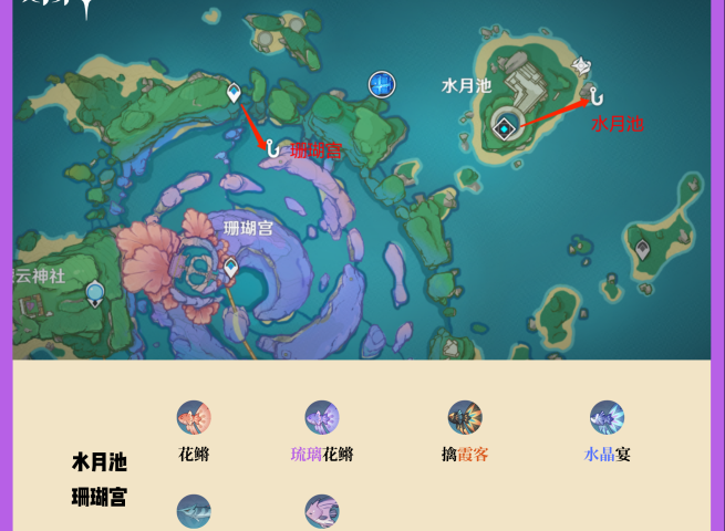 稻妻钓鱼点鱼叉（稻妻钓鱼点）