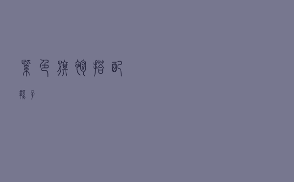 紫色旗袍搭配鞋子