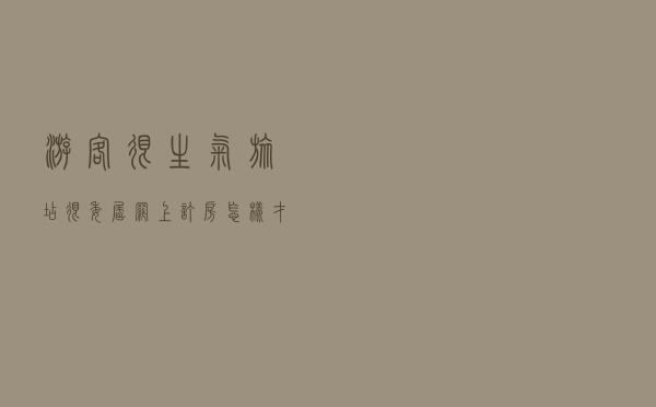 游客很生气旅店很委屈 网上订房怎样才能避免“踩雷”？
