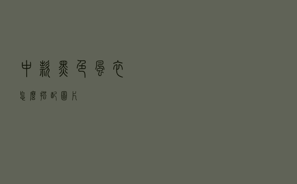 中款黑色风衣怎么搭配图片