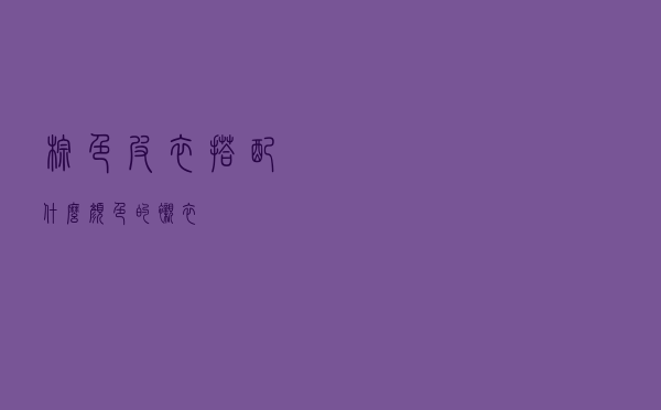 棕色皮衣搭配什么颜色的衬衣