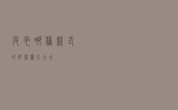 皮衣哪种款式的好看图片大全