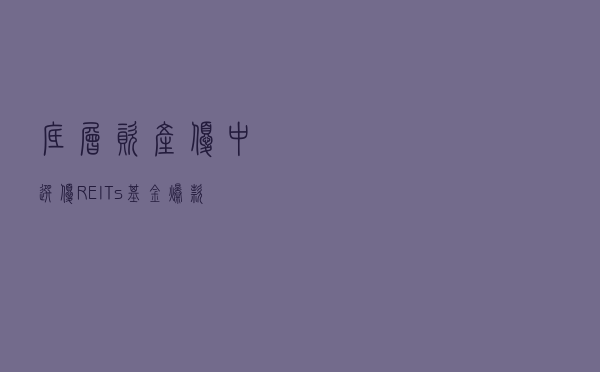 底层资产优中选优 REITs基金爆款频出