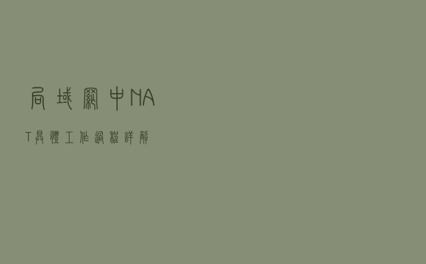 局域网中NAT具体工作过程详解