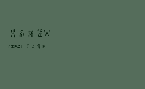 升级无望，Windows 11正式版健康检查失败，可以“硬”安装吗？