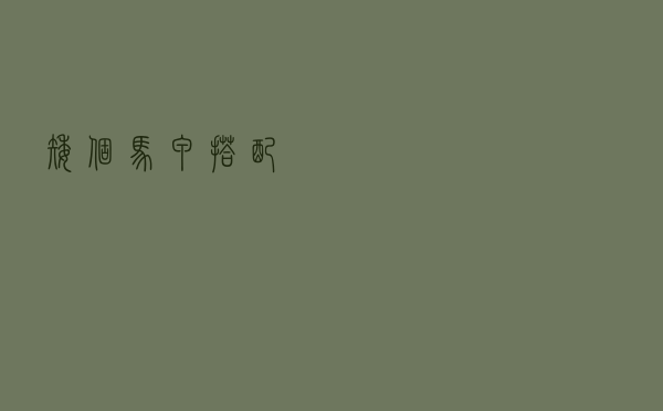 矮个马甲搭配