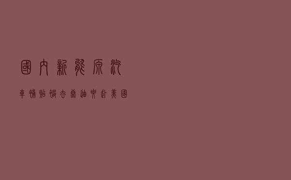 国内新能源汽车补贴褪去，康迪要赴美国割“韭菜”？