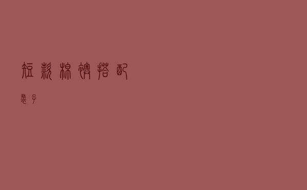 短款棉袄搭配裙子