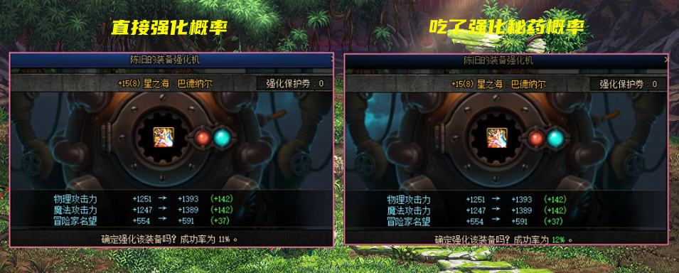 dnf强化成功率公布（dnf强化成功率）