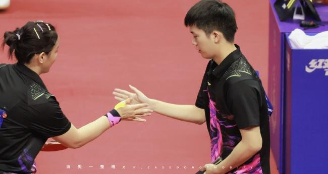 孙铭阳乒乓球拍配置（孙铭阳）