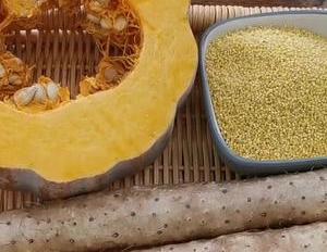 南瓜山药和小米最好吃的做法,味道香甜营养丰富,孩子每天都要吃