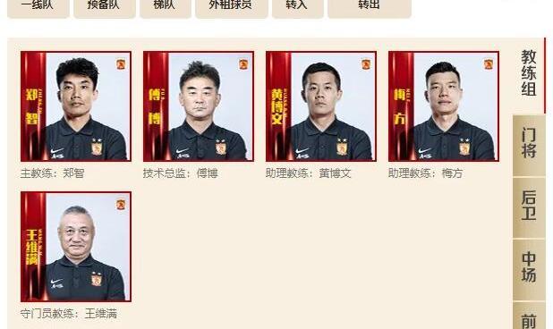 广州队保级成功,黄博文与梅方将担任广州队助教