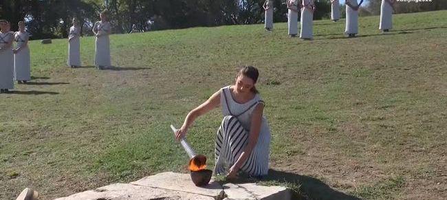 北京冬奥会火种成功点燃v（北京冬奥会火种成功点燃）