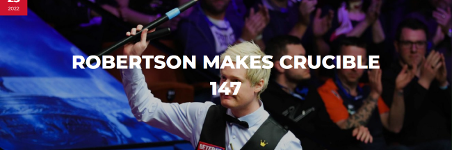 罗伯逊147分（罗伯逊147）