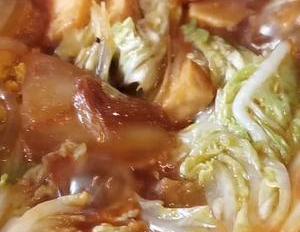 白菜豆腐炖粉条,最美味的家常菜,好吃下饭,家人都爱吃