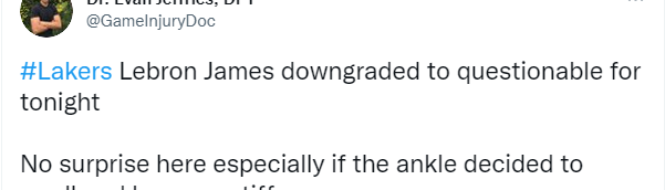 詹姆斯因踝伤缺战马_詹姆斯因伤缺战马刺