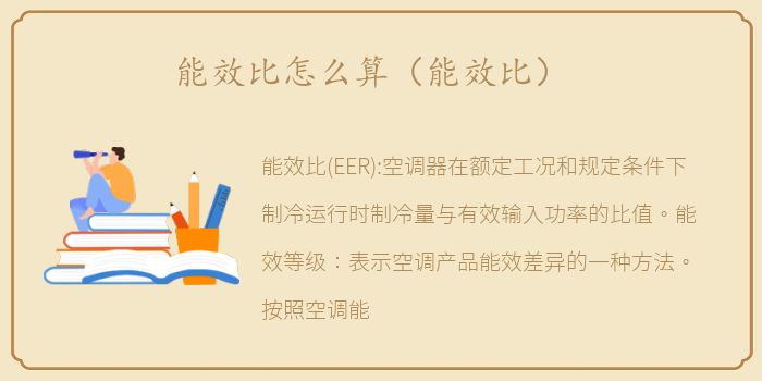 能效比怎么算（能效比）