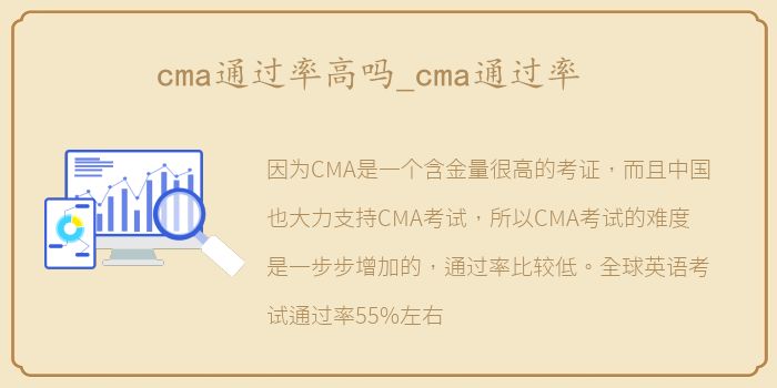 cma通过率高吗_cma通过率