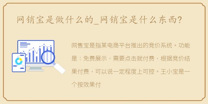 网销宝是做什么的_网销宝是什么东西?