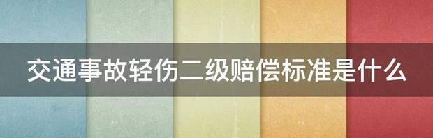 轻伤二级赔偿最新标准？ 轻伤二级赔偿标准