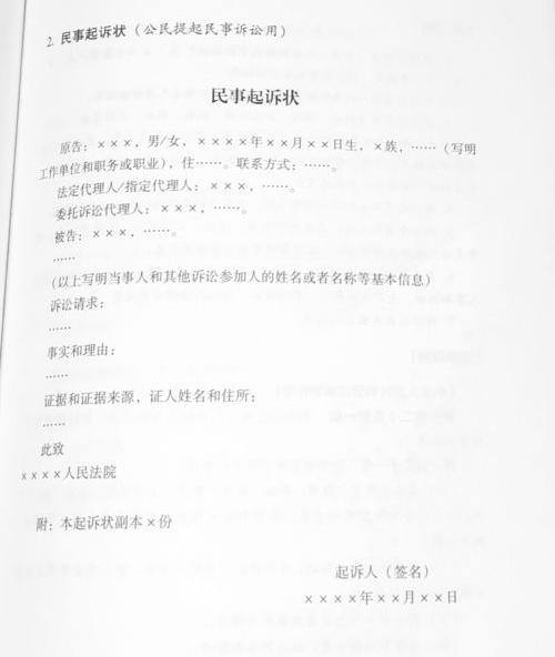 起诉拼多多诉状怎么写？ 起诉状